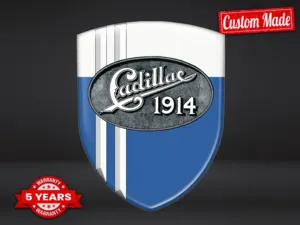 Cadillac Adesivo Silicone Edizione Limitata Lusso Etichetta